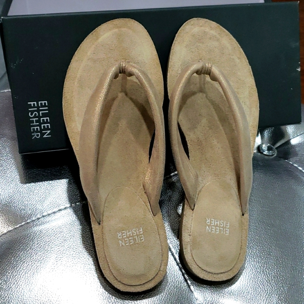 Authentic Eileen Fisher sandals NWOT